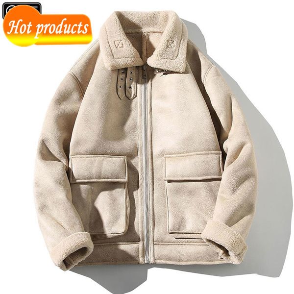 2020 arrival new male assault lambswool jacket winter coats turn-down collar casual bomber wool outwear streetwear, Black;brown
2020 arrival new male assault lambswool jacket winter coats turn-down collar casual bomber wool outwear streetwear, Black;brown