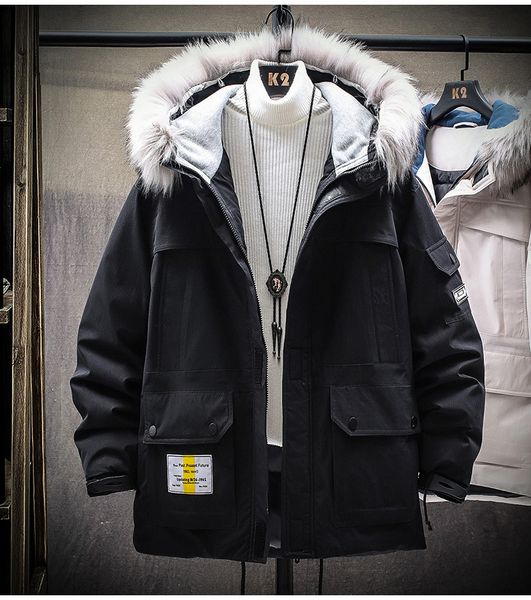 2020 new men's winter coat cotton padded short jacket cotton padded jacket trend thickened winter down cotton padded jacket, Black;brown
2020 new men's winter coat cotton padded short jacket cotton padded jacket trend thickened winter down cotton padded jacket, Black;brown