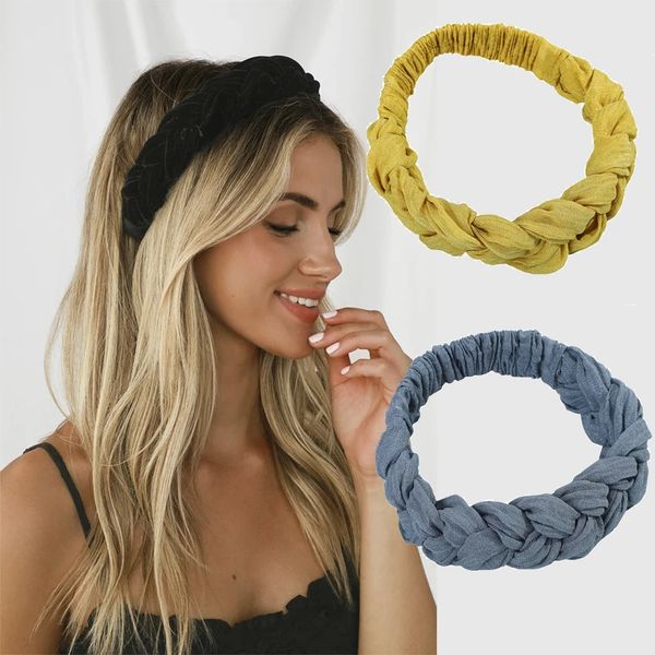 pure color twist hair bands fashion braids hair accessories women bohemian plait elastic cotton headband stretch bandana, Slivery;white
pure color twist hair bands fashion braids hair accessories women bohemian plait elastic cotton headband stretch bandana, Slivery;white