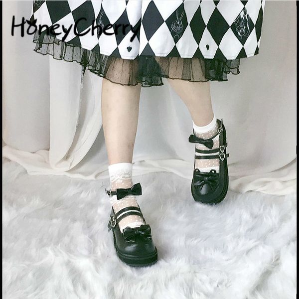 japanese new soft girl two wear small leather flat thick bottom round head lolita student lovely doll shoes women shoes c1120, Black
japanese new soft girl two wear small leather flat thick bottom round head lolita student lovely doll shoes women shoes c1120, Black