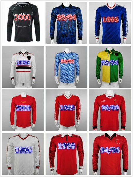 cantona #7 man long sleeve retro soccer jersey 85 86 94 95 96 man giggs utd ronaldo beckham classic vintagefootball shirts, Black;yellow
cantona #7 man long sleeve retro soccer jersey 85 86 94 95 96 man giggs utd ronaldo beckham classic vintagefootball shirts, Black;yellow
