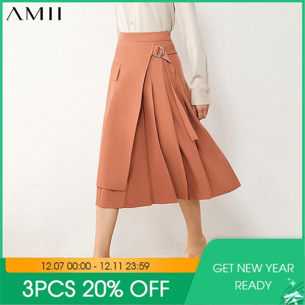amii minimalism autumn winter women's skirts fashion high waist pleated aline calf-length skirt female skirt 12080051 q1209, Black
amii minimalism autumn winter women's skirts fashion high waist pleated aline calf-length skirt female skirt 12080051 q1209, Black