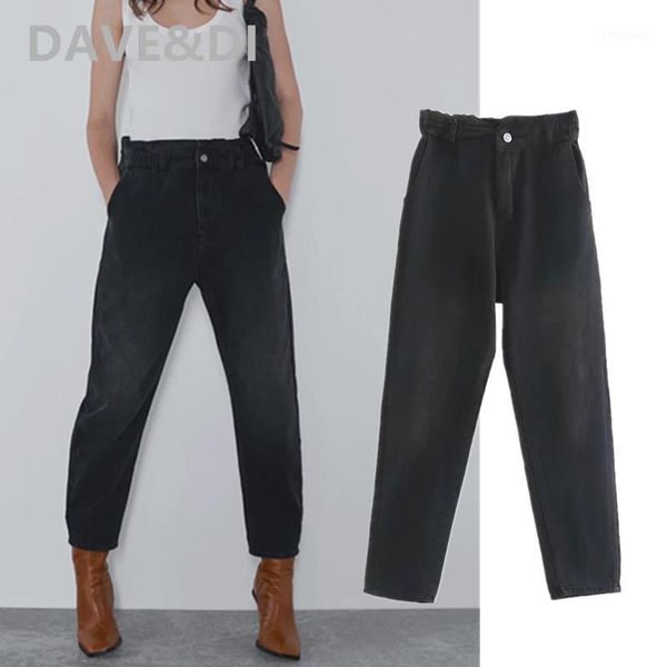 dave&di 2020 england high street vintage washed loose mom jeans woman high waist jeans solid basic boyfriend for women1, Blue
dave&di 2020 england high street vintage washed loose mom jeans woman high waist jeans solid basic boyfriend for women1, Blue