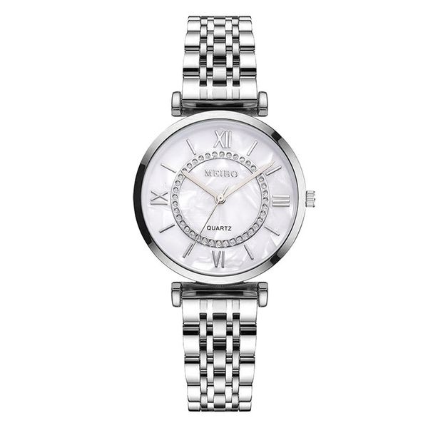 women watches fashion silver rose gold round dial stainless steel band quartz wrist watch gifts relogios feminino, Slivery;brown
women watches fashion silver rose gold round dial stainless steel band quartz wrist watch gifts relogios feminino, Slivery;brown