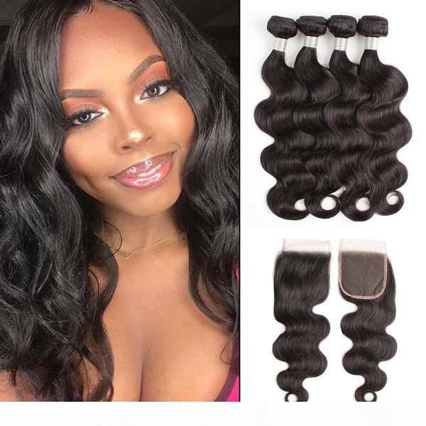 бразильский девы волос пучки с затворы body wave natural color 4 связки с 4x4 шнурка закрытие 10-28 дюймов remy человеческих волос, Black;brown
бразильский девы волос пучки с затворы body wave natural color 4 связки с 4x4 шнурка закрытие 10-28 дюймов remy человеческих волос, Black;brown