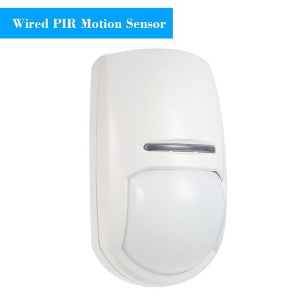 wired pir motion sensor dual passive infrared detector for home burglar security alarm system
wired pir motion sensor dual passive infrared detector for home burglar security alarm system