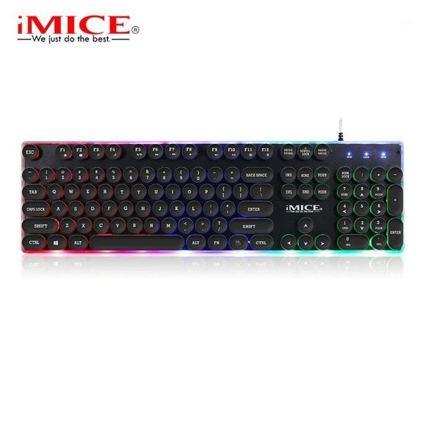 imice led gaming mechanical feeling metal game keyboard 104 keys usb wired keyboard with rgb backlight gamer english ak-7001
imice led gaming mechanical feeling metal game keyboard 104 keys usb wired keyboard with rgb backlight gamer english ak-7001