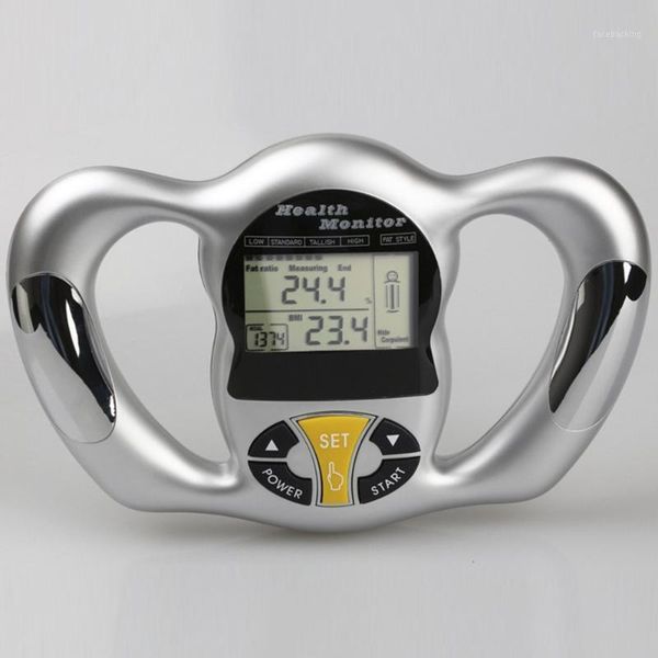 wireless portable digital lcd screen handheld bmi tester body fat monitors health care analyzer fat meter detection1
wireless portable digital lcd screen handheld bmi tester body fat monitors health care analyzer fat meter detection1