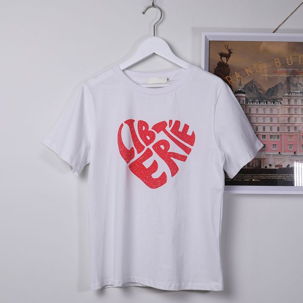new love print graphic tees woman summer short sleeve round neck cotton simple shirt tshirts casual vintage femme t-shirt 2021 3om5, White
new love print graphic tees woman summer short sleeve round neck cotton simple shirt tshirts casual vintage femme t-shirt 2021 3om5, White
