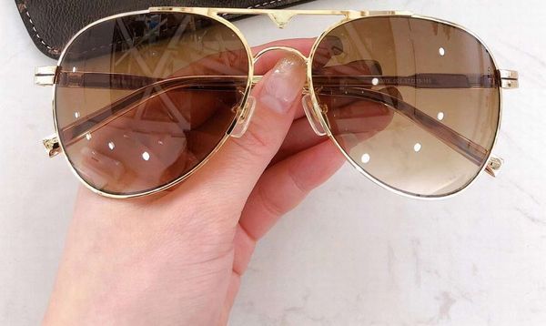 men classic pilot sunglasses gold metal frame brown gradient sonnenbrille occhiali da sole mens fashion sunglasses shades with box, White;black
men classic pilot sunglasses gold metal frame brown gradient sonnenbrille occhiali da sole mens fashion sunglasses shades with box, White;black