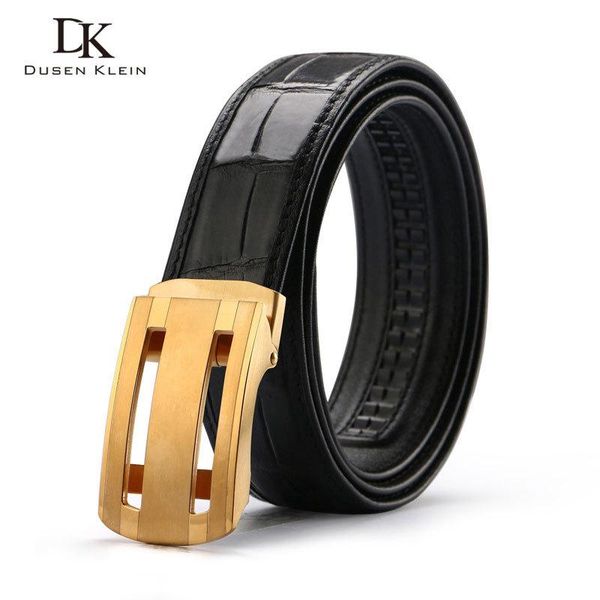 new genuine crocodile belt stainless steel buckle belt men's business casual leather crocodile waist black/brown strap e318
new genuine crocodile belt stainless steel buckle belt men's business casual leather crocodile waist black/brown strap e318