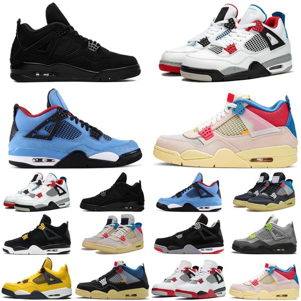 2020 4 4s men basketball shoes fire red black cat cactus jack bred guava ice university blue athletic mens trainers sports sneakers, White;red
2020 4 4s men basketball shoes fire red black cat cactus jack bred guava ice university blue athletic mens trainers sports sneakers, White;red