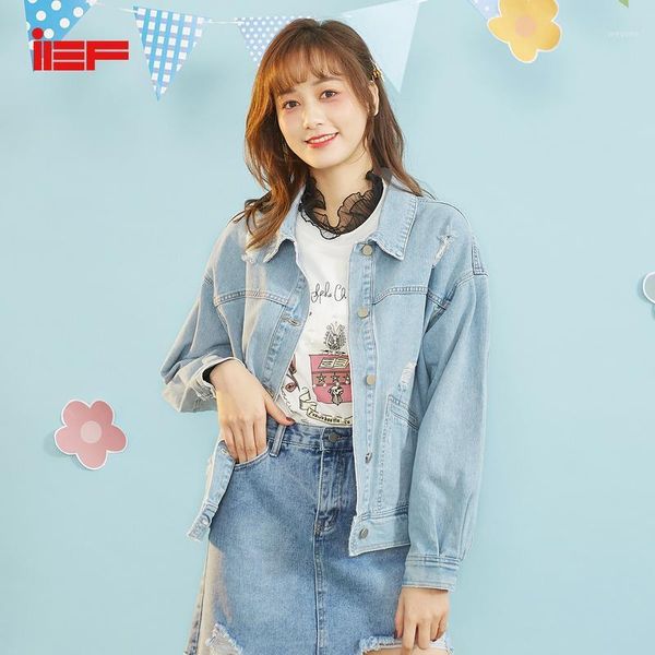 ief 2020 summer women denim jacket fashion turn down collar single-breasted hole loose casual female jackets 0d06a-d7811-1, Black;brown
ief 2020 summer women denim jacket fashion turn down collar single-breasted hole loose casual female jackets 0d06a-d7811-1, Black;brown