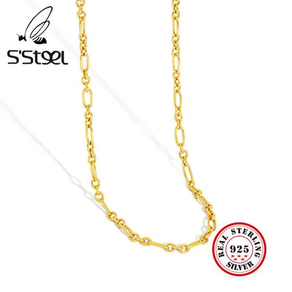 chains s'steel korean necklaces 925 sterling silver for women minimalist chain gold necklace cadena de plata para mujer jewellery
chains s'steel korean necklaces 925 sterling silver for women minimalist chain gold necklace cadena de plata para mujer jewellery