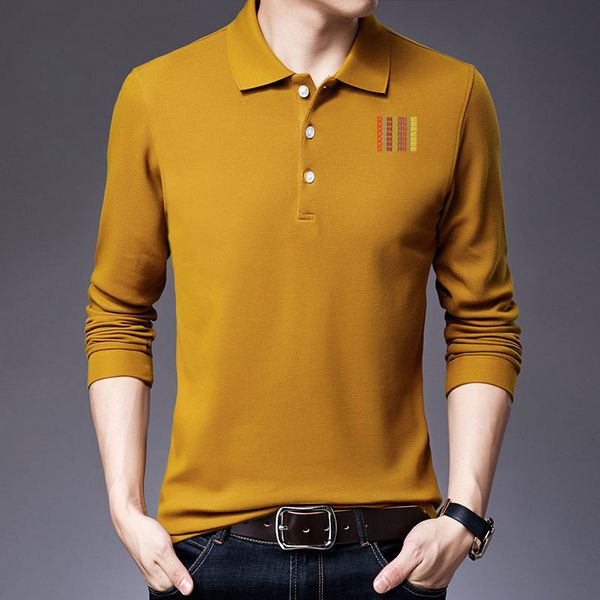 lapel long-sleeved polo autumn slim body men's fashion casual clothes all-match bottoming shirt, White;black
lapel long-sleeved polo autumn slim body men's fashion casual clothes all-match bottoming shirt, White;black