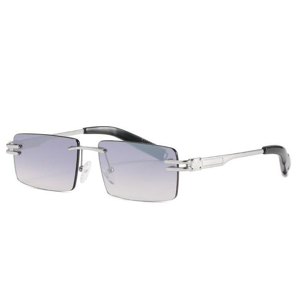 sunglasses retro fashion women brand designer man rimless gradient sun glasses shades lens ladies frameless eyeglasses, White;black
sunglasses retro fashion women brand designer man rimless gradient sun glasses shades lens ladies frameless eyeglasses, White;black