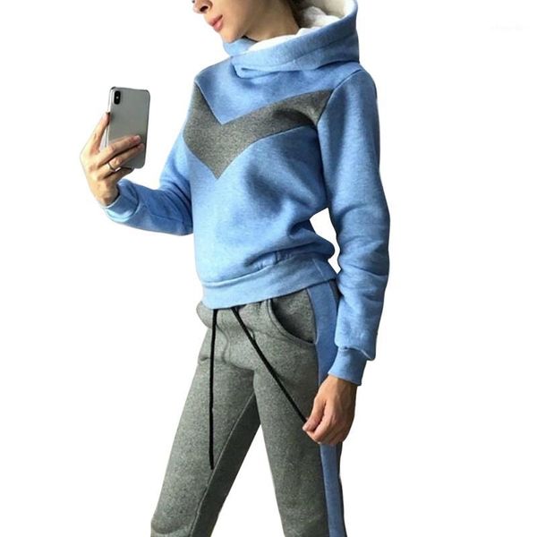 puimentiua 2019 women hoodies pant clothing set casual 2 piece set warm clothes solid tracksuit women pants ladies suit1, White
puimentiua 2019 women hoodies pant clothing set casual 2 piece set warm clothes solid tracksuit women pants ladies suit1, White