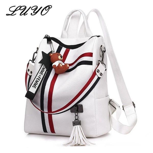 2020 fashion backpack schoolbag women pu leather school bag for teenage girls ladies youth bags mochila feminina
2020 fashion backpack schoolbag women pu leather school bag for teenage girls ladies youth bags mochila feminina