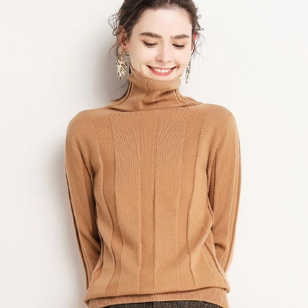 female turtleneck solid sweater loose full sleeves knitted elasticity casual fashion pullover drop shipping high quality, White;black
female turtleneck solid sweater loose full sleeves knitted elasticity casual fashion pullover drop shipping high quality, White;black