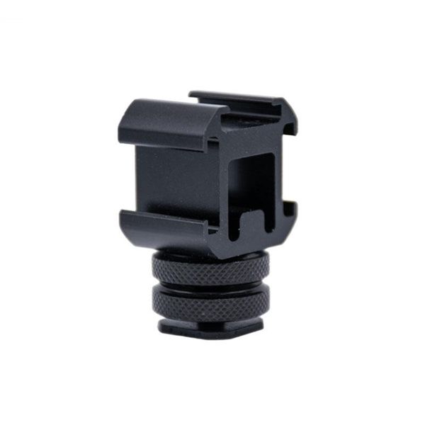 three head extend port connect microphone use metal practical on camera mount shoe base set smooth adapter for video light
three head extend port connect microphone use metal practical on camera mount shoe base set smooth adapter for video light