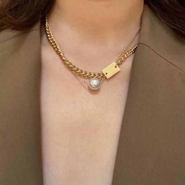 chokers phyanic layered baroque simulated pearl necklaces wedding party clavicle chain choker necklace for women aesthetic jewelry gift, Golden;silver
chokers phyanic layered baroque simulated pearl necklaces wedding party clavicle chain choker necklace for women aesthetic jewelry gift, Golden;silver