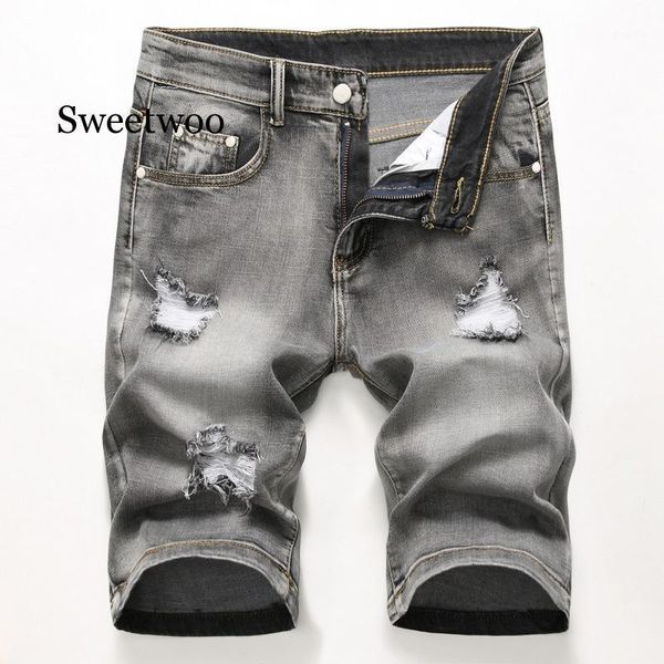 men's denim shorts torn 2020 summer breeches hole distressed male stretch knee length vintage short jeans shorts1, Blue
men's denim shorts torn 2020 summer breeches hole distressed male stretch knee length vintage short jeans shorts1, Blue