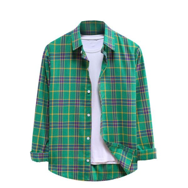 men's casual shirts fashion plaid printed shirt long sleeve lapel loose comfortable all-match clothing#g30, White;black
men's casual shirts fashion plaid printed shirt long sleeve lapel loose comfortable all-match clothing#g30, White;black