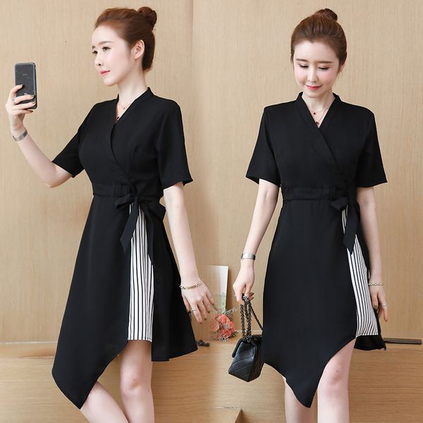 summer woman of ladies with cleavage in v patchwork plus size paty thin casual work dressed as business dt0p, Black;gray
summer woman of ladies with cleavage in v patchwork plus size paty thin casual work dressed as business dt0p, Black;gray