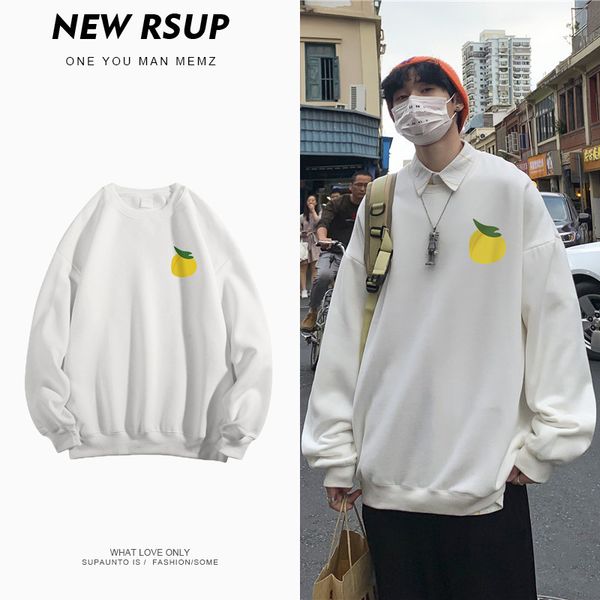 autumn and winter plush sweater men's loose and trendy round neck pullover with long sleeves, Black
autumn and winter plush sweater men's loose and trendy round neck pullover with long sleeves, Black