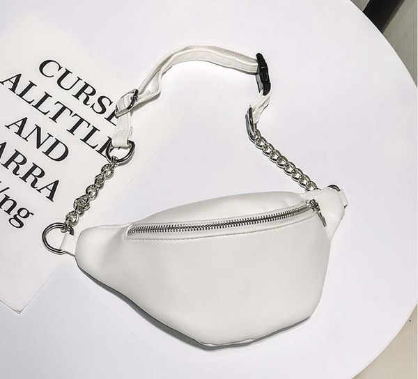 5pcs waist bag women pu shoulder chain cross body bag white plain black waist fanny pack
5pcs waist bag women pu shoulder chain cross body bag white plain black waist fanny pack