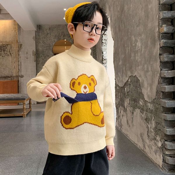 2020 pullover boys' new children's sweater autumn and winter fashion iidjenln, Blue
2020 pullover boys' new children's sweater autumn and winter fashion iidjenln, Blue