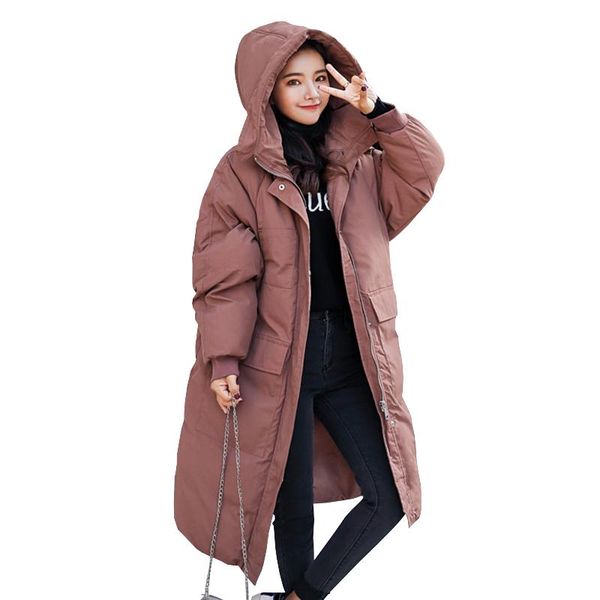 women's down & parkas thick cotton padded jacket parka loose solid long sleeve zipper hooded warm 2021 winter middle length female w44, Black
women's down & parkas thick cotton padded jacket parka loose solid long sleeve zipper hooded warm 2021 winter middle length female w44, Black