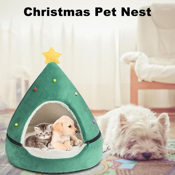 christmas pet house cat bed soft plush round pet bed warm puppy cat cave nest mat christmas decorations for home supplies1
christmas pet house cat bed soft plush round pet bed warm puppy cat cave nest mat christmas decorations for home supplies1
