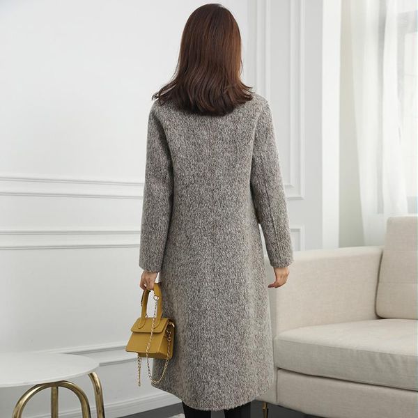 new 2020 wool coat female long autumn winter jacket women woolen coats natural pocket manteau femme wyq1984 en s1, Black
new 2020 wool coat female long autumn winter jacket women woolen coats natural pocket manteau femme wyq1984 en s1, Black