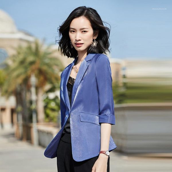 women's suits & blazers women office summer blazer elegant three quarter sleeve single button fitted for formal lady coat blue1, White;black
women's suits & blazers women office summer blazer elegant three quarter sleeve single button fitted for formal lady coat blue1, White;black