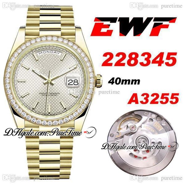 дневной день ewf 40 мм 228345 a3255 автоматические мужские часы 18k yg diamond bezel серебряный дифференцируемый палкой из нержавеющей стали, Slivery;brown
дневной день ewf 40 мм 228345 a3255 автоматические мужские часы 18k yg diamond bezel серебряный дифференцируемый палкой из нержавеющей стали, Slivery;brown