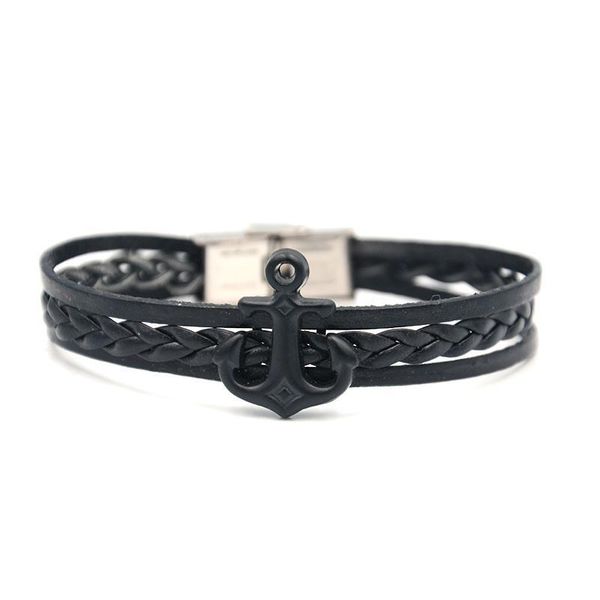 junwei men's leather braided bracelets black anchor chain stainless steel jewelry gifts for men junw jllsmf
junwei men's leather braided bracelets black anchor chain stainless steel jewelry gifts for men junw jllsmf