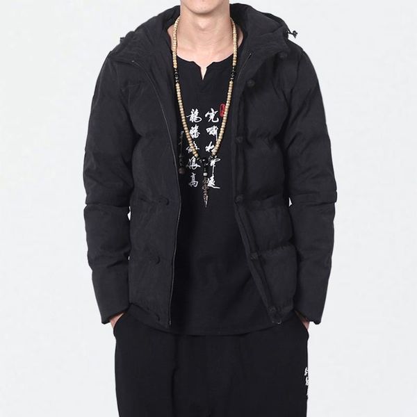 winter hooded coat costume retro cotton padded jacket warm outwear men parkas overcoat thicken hood men jackets1, Black
winter hooded coat costume retro cotton padded jacket warm outwear men parkas overcoat thicken hood men jackets1, Black