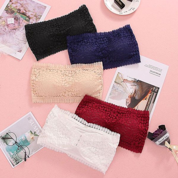 3Pieces/Lot Invisible strapless Lace Bras bralette underwear Vest Breathable women padded bra sexy push up Ladies lingerie crop Tops Tank, Black
3Pieces/Lot Invisible strapless Lace Bras bralette underwear Vest Breathable women padded bra sexy push up Ladies lingerie crop Tops Tank, Black