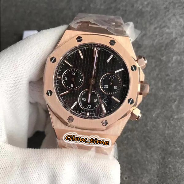 version chronograph 7750 automatic 26331or 26331st 26320ba black texture dial mens watch rose gold case steel bracelet luxry watches, Slivery;brown
version chronograph 7750 automatic 26331or 26331st 26320ba black texture dial mens watch rose gold case steel bracelet luxry watches, Slivery;brown