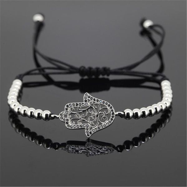 charm bracelets 5pcs anil arjandas hamsa macrame braid 4mm metal beads pave setting zircon, Golden;silver
charm bracelets 5pcs anil arjandas hamsa macrame braid 4mm metal beads pave setting zircon, Golden;silver