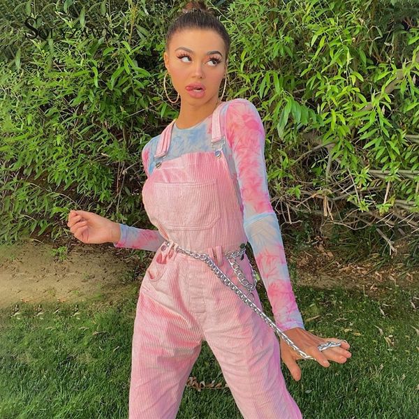 corduroy jumpsuit women fall pocket metal button strap bodycon jumpsuit rompers pink high waist long trousers overalls 201007, Black;white
corduroy jumpsuit women fall pocket metal button strap bodycon jumpsuit rompers pink high waist long trousers overalls 201007, Black;white