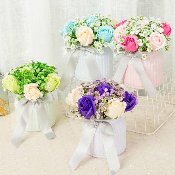 european style fashion rose flower bonsai wedding hand flower wedding bow tie pot gift coffee store home decor
european style fashion rose flower bonsai wedding hand flower wedding bow tie pot gift coffee store home decor