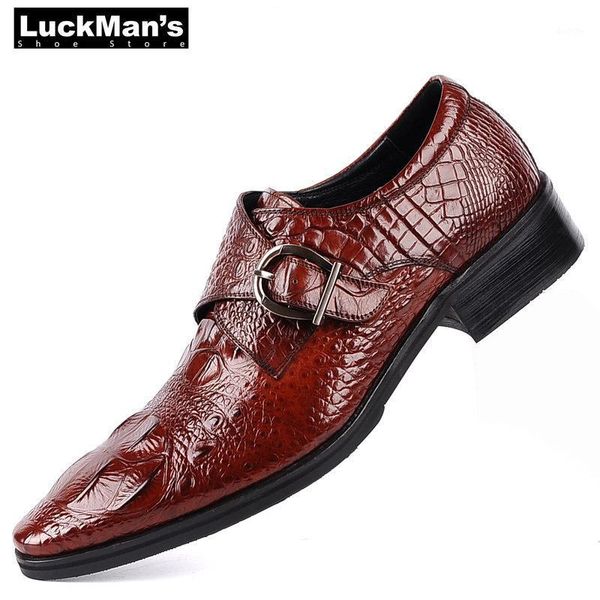 men's derby shoes business loafers gentleman fashion dress shoe faux crocodile pattern leather big-size 38-481, Black
men's derby shoes business loafers gentleman fashion dress shoe faux crocodile pattern leather big-size 38-481, Black