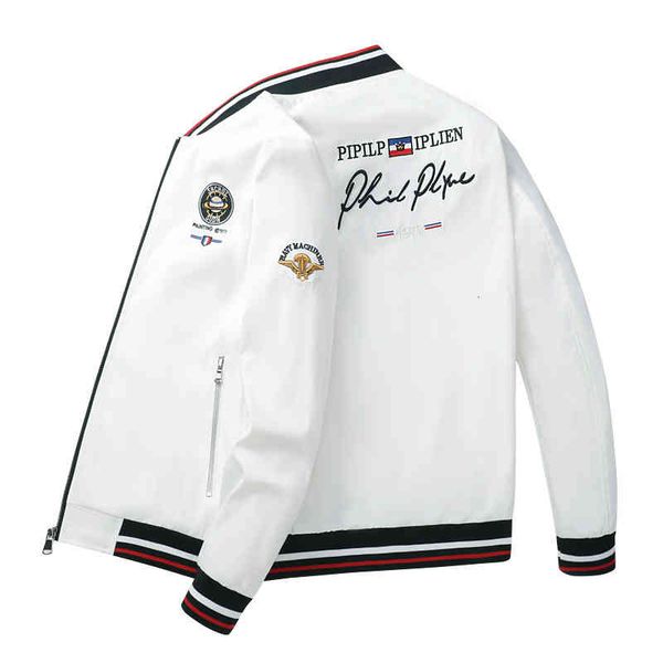 men coat men's jackets flight jacket men's baseball embroidered korean fashion handsome spring and autumn 2021 casual wear, Black;brown
men coat men's jackets flight jacket men's baseball embroidered korean fashion handsome spring and autumn 2021 casual wear, Black;brown