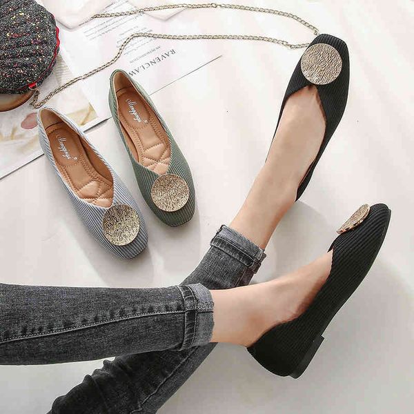 shoes spring dress summer flat woman round metal buckle ballet flats ladies knitting loafers shallow mouth slip on moccasins 9gjo, Black
shoes spring dress summer flat woman round metal buckle ballet flats ladies knitting loafers shallow mouth slip on moccasins 9gjo, Black