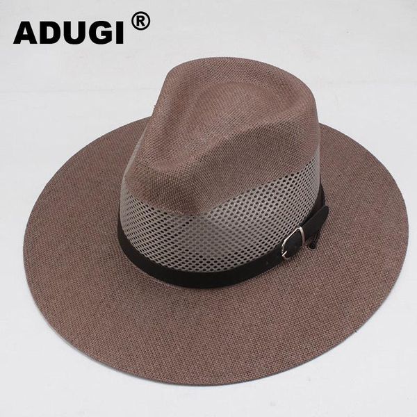 cloches adugi spring and summer big along cowboy hat visor solid color mesh sunscreen sun beach riding male cool, Blue;gray
cloches adugi spring and summer big along cowboy hat visor solid color mesh sunscreen sun beach riding male cool, Blue;gray