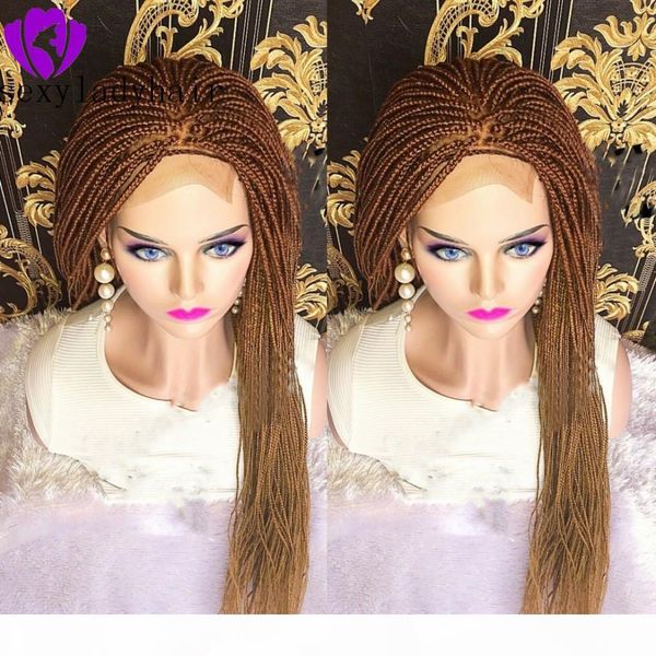 new fashion ombre blonde braiding hair synthetic lace front wigs for women heat resistant fiber hair wigs premium full braid wig for women, Black;brown
new fashion ombre blonde braiding hair synthetic lace front wigs for women heat resistant fiber hair wigs premium full braid wig for women, Black;brown