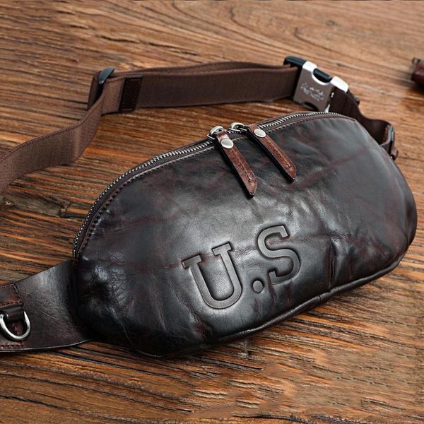 waist bags genuine leather bag for men male cowhide vintage casual small shoulder crossbody travel chest pack
waist bags genuine leather bag for men male cowhide vintage casual small shoulder crossbody travel chest pack