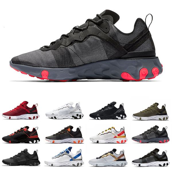 white black schematic react element 55 mens running shoes react 55s script tour yellow taped seams olive men women trainer sports sneakers, White;red
white black schematic react element 55 mens running shoes react 55s script tour yellow taped seams olive men women trainer sports sneakers, White;red